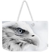 Frosty Eagle Weekender Tote Bag by Shane Holsclaw