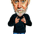 George Carlin by Art  
