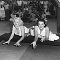 Marilyn Monroe And Jane Russell by Underwood Archives