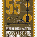 Starschips 55-poststamp -Discovery One by Chungkong Art