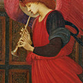 An Angel Playing a Flageolet by Sir Edward Burne-Jones
