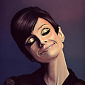 Audrey Hepburn Painting by Paul Meijering