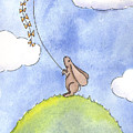 Bunny with a Kite by Christy Beckwith