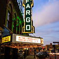Fargo Theater and Downtown Along Broadway Drive by Paul Velgos