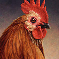 Portrait of a Rooster by James W Johnson