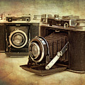 vintage cameras by Meirion Matthias