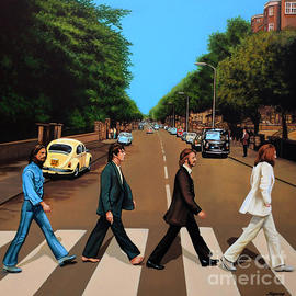 The Beatles Abbey Road by Paul Meijering
