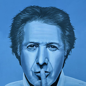 Wall Art - Painting -  Dustin Hoffman Painting by Paul Meijering