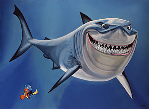 Wall Art - Painting - Finding Nemo Painting by Paul Meijering