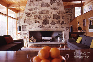 Wall Art - Photograph - The Eliot Noyes Ski Cabin 1964 by The Harrington Collection