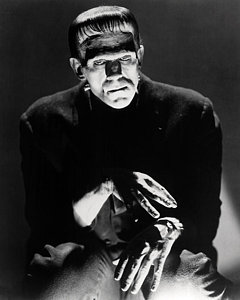 Wall Art - Photograph - Boris Karloff In Frankenstein  by Silver Screen