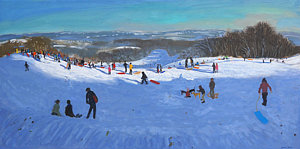 Wall Art - Painting - Allestree Park Derby by Andrew Macara
