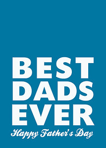 Wall Art - Digital Art - Best Dads Ever- Father's Day Card by Linda Woods