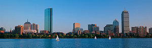 Wall Art - Photograph - Buildings At The Waterfront, Back Bay by Panoramic Images