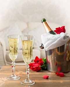 Wall Art - Photograph - Champagne And Ice Bucket by Amanda Elwell