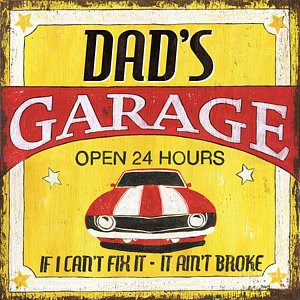 Wall Art - Painting - Dad's Garage by Debbie DeWitt