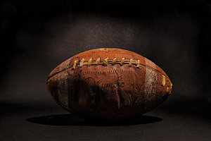Football Wall Art - Photograph - Game Ball by Peter Tellone