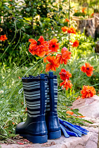 Wall Art - Photograph - Garden Boots by Teri Virbickis