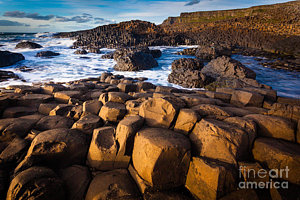 Wall Art - Photograph - Giant's Causeway Surf by Inge Johnsson