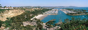 Wall Art - Photograph - High Angle View Of A Harbor, Dana Point by Panoramic Images