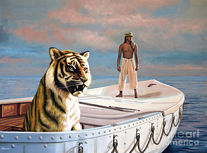 Wall Art - Painting - Life Of Pi by Paul Meijering