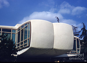 Wall Art - Photograph - Monsanto House Of The Future At Disneyland 1961 by The Harrington Collection