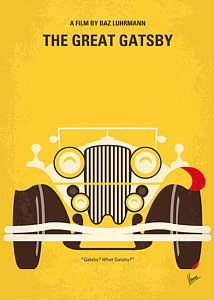 Wall Art - Digital Art - No206 My The Great Gatsby Minimal Movie Poster by Chungkong Art