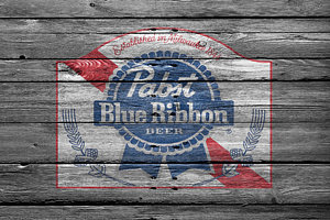 Wall Art - Photograph - Pabst Blue Ribbon Beer by Joe Hamilton