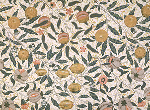 Wall Art - Painting - Pomegranate Design For Wallpaper by William Morris