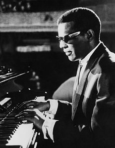 Wall Art - Photograph - Ray Charles At The Piano by Underwood Archives