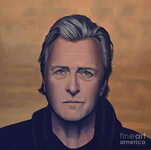 Wall Art - Painting - Rutger Hauer by Paul Meijering