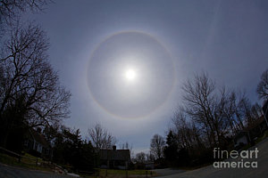 Wall Art - Photograph - Solar Halo by Chris Cook