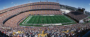 Wall Art - Photograph - Sold Out Crowd At Mile High Stadium by Panoramic Images