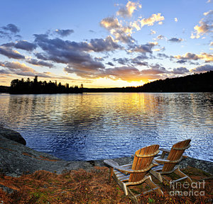 Wall Art - Photograph - Sunset In Algonquin Park by Elena Elisseeva