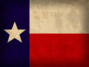 Wall Art - Mixed Media - Texas State Flag Lone Star State Art On Worn Canvas by Design Turnpike