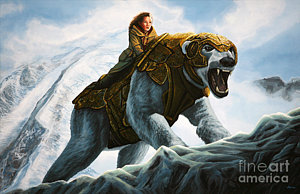 Wall Art - Painting - The Golden Compass  by Paul Meijering
