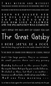 Wall Art - Photograph - The Great Gatsby Quotes by Georgia Fowler