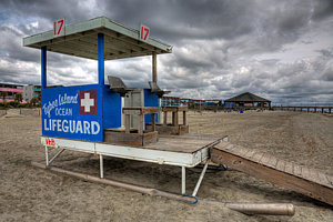 Wall Art - Photograph - Tybee Island Lifeguard Stand by Peter Tellone