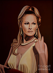 Wall Art - Painting - Ursula Andress by Paul Meijering