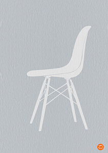 Wall Art - Photograph - Eames Fiberglass Chair by Naxart Studio