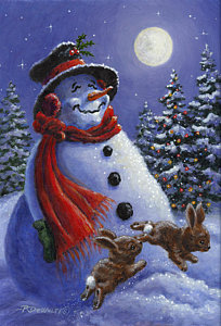 Wall Art - Painting - Holiday Magic by Richard De Wolfe