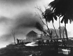 Wall Art - Photograph - Hurricane In The Caribbean by Fritz Henle and Photo Researchers