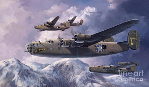 Wall Art - Painting - Legends Of The 93rd  by Randy Green