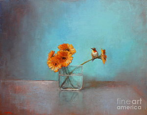 Wall Art - Painting - A Bit Of Summer by Lori  McNee