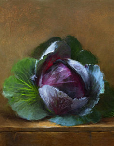 Wall Art - Painting - Autumn Cabbage by Robert Papp