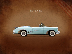 Wall Art - Photograph - Buick Skylark 1954 by Mark Rogan