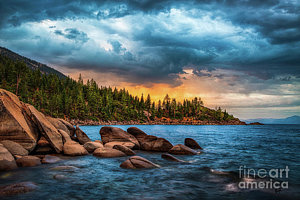 Wall Art - Photograph - Eastern Glow At Sunset by Anthony Bonafede