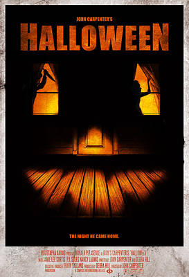 Wall Art - Digital Art - Halloween Alternative Movie Poster by Christopher Ables