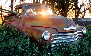 Wall Art - Photograph - Homestead Truck by Jerry McElroy