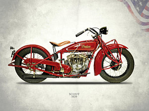 Wall Art - Photograph - Indian Scout 101 1929 by Mark Rogan